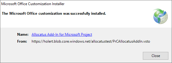 AddIn Installation
